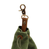 Maxbell Pet Dog Snack Bag Food Snack Carrier Belt Snack Treats Pocket for Jogging Green