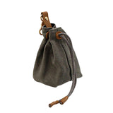 Maxbell Pet Dog Snack Bag Food Snack Carrier Belt Snack Treats Pocket for Jogging Gray
