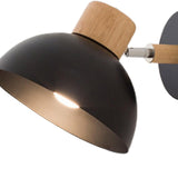 Maxbell Nordic Wall Sconce Lighting Fixture Wall Lamp for Living Room Hallway Black