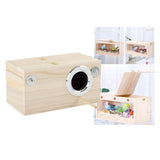 Maxbell Wood Parrot Nest Birds Breeding Box Parrot Hatching House with Perch Durable S Right Opening