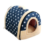 Maxbell Cat Beds Dog Tent Warm Nest Puppy Kennel Folding Cozy Kitty Warm Cave House