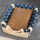 Maxbell Cat Beds Dog Tent Warm Nest Puppy Kennel Folding Cozy Kitty Warm Cave House