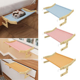 Maxbell Cat Window Perch Blanket Sturdy Window Hanging Bed Hammock for Indoor Cats S Blue