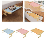 Maxbell Cat Window Perch Blanket Sturdy Window Hanging Bed Hammock for Indoor Cats S Blue