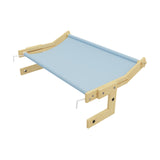 Maxbell Cat Window Perch Blanket Sturdy Window Hanging Bed Hammock for Indoor Cats S Blue