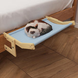 Maxbell Cat Window Perch Blanket Sturdy Window Hanging Bed Hammock for Indoor Cats S Blue
