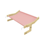 Maxbell Cat Window Perch Blanket Sturdy Window Hanging Bed Hammock for Indoor Cats L Pink