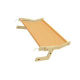 Maxbell Cat Window Perch Blanket Sturdy Window Hanging Bed Hammock for Indoor Cats Orange L