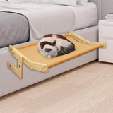 Maxbell Cat Window Perch Blanket Sturdy Window Hanging Bed Hammock for Indoor Cats Orange L