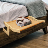 Maxbell Cat Window Perch Blanket Sturdy Window Hanging Bed Hammock for Indoor Cats Orange L