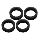 Maxbell 4 Pieces Replacement Pet Water Round Filter Foam Water Bowl for Kitten Puppy