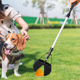 Maxbell scooper Scooper with Long Handle Waste Grabber for Large Dogs Jaw Clamp