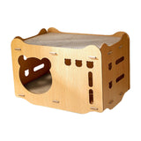 Maxbell Cat Scratcher Bed Scratching Pad Wear Resistant Cat Bed Cardboard Cat House 2 Cat Scratch Pad