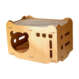 Maxbell Cat Scratcher Bed Scratching Pad Wear Resistant Cat Bed Cardboard Cat House 1 Scratch 1 Cushion