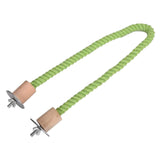 Maxbell Bird Rope Perch Parrot Training Exercise for Parakeet Conures Cockatiel 55cm