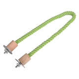 Maxbell Bird Rope Perch Parrot Training Cage Perches for Parakeet Conures Cockatiel 100cm