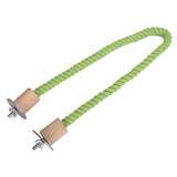 Maxbell Bird Rope Perch Parrot Training Cage Perches for Parakeet Conures Cockatiel 120cm