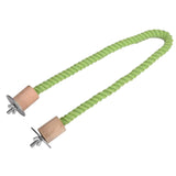 Maxbell Bird Rope Perch Parrot Training Cage Perches for Parakeet Conures Cockatiel 140cm