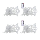 Maxbell Christmas LED String Lights Christmas Tree Bells Decorative for Backyard Warm Light