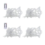 Maxbell Christmas LED String Lights Christmas Tree Bells Decorative for Backyard Warm Light