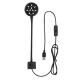 Maxbell Small Fish Tank Lamp Lighting Clip On USB LED for Coral Landscape Accessory