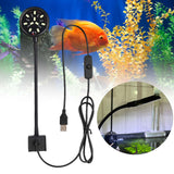 Maxbell Small Fish Tank Lamp Lighting Clip On USB LED for Coral Landscape Accessory