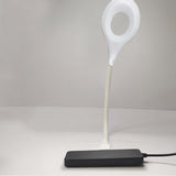 Maxbell Table Lamps Light Laptop Night Light Rotatable Power Bank Bedside Light Voice, USB Control