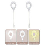 Maxbell Table Lamps Light Laptop Night Light Rotatable Power Bank Bedside Light Voice, USB Control