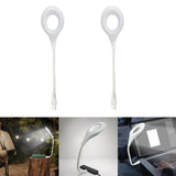 Maxbell Table Lamps Light Laptop Night Light Rotatable Power Bank Bedside Light Voice, USB Control