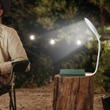 Maxbell Table Lamps Light Laptop Night Light Rotatable Power Bank Bedside Light USB Control