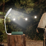 Maxbell Table Lamps Light Laptop Night Light Rotatable Power Bank Bedside Light USB Control