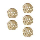 Maxbell 5Pcs Handwoven Lampshade Chandelier Light Cover Replacement for Restaurant Small