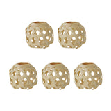Maxbell 5Pcs Handwoven Lampshade Chandelier Light Cover Replacement for Restaurant Small