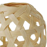 Maxbell 5Pcs Handwoven Lampshade Chandelier Light Cover Replacement for Restaurant Small