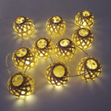 Maxbell 5Pcs Handwoven Lampshade Chandelier Light Cover Replacement for Restaurant Large