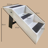 Maxbell Foldable Pet Stairs Three Layers Outdoor Ramp for Cats Trucks Vehicle