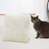 Maxbell Warm Pet Throw Blanket Flannel Doggy Solid Color Adult Couch Winter Beige