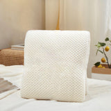 Maxbell Warm Pet Throw Blanket Flannel Doggy Solid Color Adult Couch Winter Beige