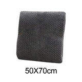 Maxbell Warm Pet Throw Blanket Flannel Doggy Solid Color Adult Couch Winter Gray