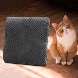 Maxbell Warm Pet Throw Blanket Flannel Doggy Solid Color Adult Couch Winter Gray
