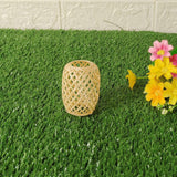 Maxbell Retro Style Lantern Handwoven Bamboo Lamp Shade for Kitchen Bedroom