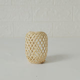 Maxbell Retro Style Lantern Handwoven Bamboo Lamp Shade for Kitchen Bedroom