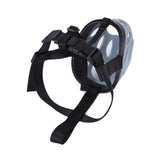 Maxbell Muzzle for Dog Adjustable Straps Mask Breathable Soft Cage Muzzle Durable 6cmx22cm