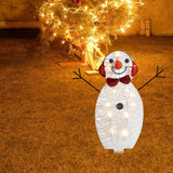 Maxbell Christmas Snowman Light Lighting Lantern Lamp for Wedding Home Garden Baby 25cmx18cm