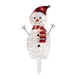 Maxbell Christmas Snowman Light Lighting Lantern Lamp for Wedding Home Garden Mather 30cmx15cm