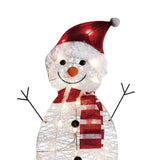 Maxbell Christmas Snowman Light Lighting Lantern Lamp for Wedding Home Garden Mather 30cmx15cm