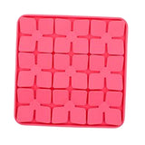 Maxbell Dog Lick Pad Portable Slow Feeder Encourage Natural Foraging Skills Dog Toys Pink