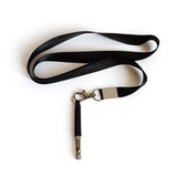 Maxbell Dog Whistle Stainless Steel Portable for Dogs Training Call Back Puppy Black