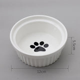 Maxbell Cat Food Bowls Detachable Elevated Cat Dishes Neck Guard Portable for Kitty Pink