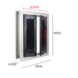 Maxbell Cat Dog Doors with Locking Function Pet Doors for Animal Kitten Kitty Cats